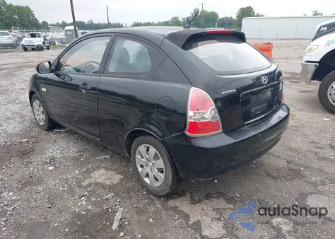 2010 Hyundai Accent Blue z USA, uszkodzony, nr VIN KMHCM3AC5AU163874